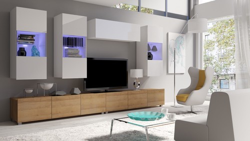 Média mur meuble pièces - média,