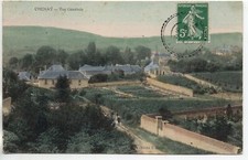 CHENAY - Marne - CPA 51 - vue generale - carte couleur