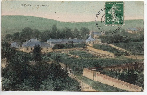 Chenay marne cpa 51 vue - cpa,