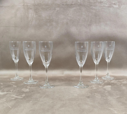 Lot flûtes champagne - lot, 6
