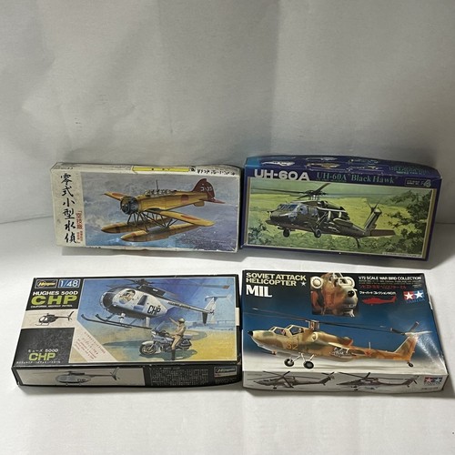 Avion chasse lot de 4 - lot,