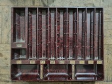 Ancien monnayeur ou ramasse monnaie de marque SUREX trieur de pièces en Bakélite