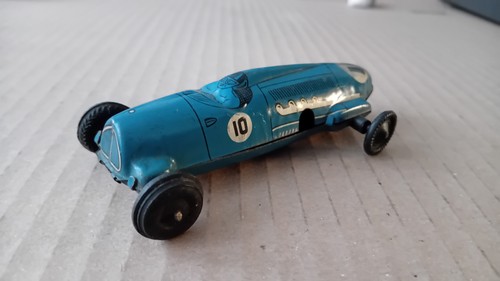 Ancien jouet voiture course - de,