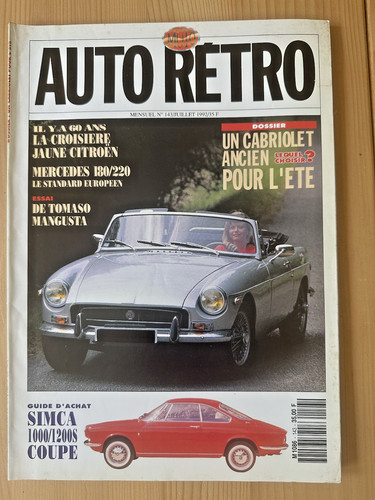 Auto rétro 143 simca - auto,