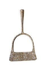 ANCIEN OUTIL DE JARDIN BINETTE RASETTE PAS BÊCHE RÂTEAU FOURCHE