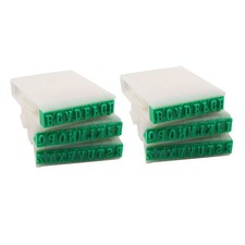 2X Timbre-Poste/Sceau en