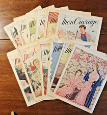 Lot de 12 numéros  "Mon Ouvrage"  - Année 1952