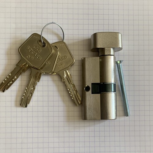 Serrure cylindre bouton - serrure, 25mm