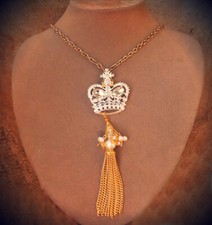 THE CROWN Royal Tassel Pendant
