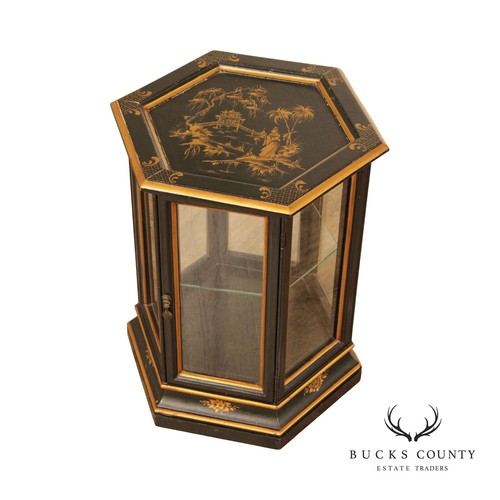 Chinoiserie decorated black - chinoiserie,