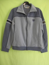 Veste TREVOIS grise 80'S Vintage Jacket Tracksuit Laine Sport - 174 / M