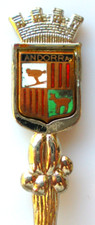 PETITE CUILLERE DE COLLECTION SPOON EMAIL - ANDORRA ANDORRE BLASON