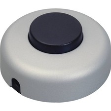 Interrupteur à pied interBär 5062-020.01 titane, noir 1 x Off/On 2 A 1 pc(s)