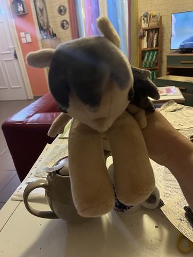 Peluche chien loup doudou - peluche, chien/loup