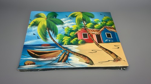 Tableau haïti huile - tableau, sur