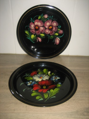 Anciens plateaux dessous de - plateaux,