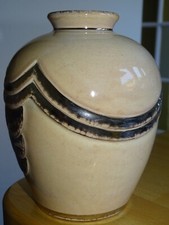 ODYV ANCIEN VASE ART DECO EN