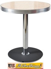 Table Diner Bel Air TO31Ha Table Haute Style Fifties Années 50 USA