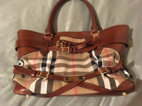 Burberry brindle purse - burberry,