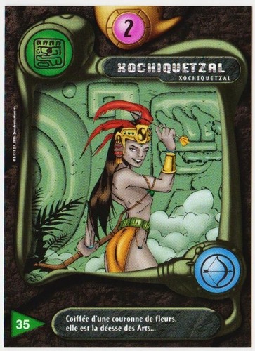 Xochiquetzal carte deus - xochiquetzal,