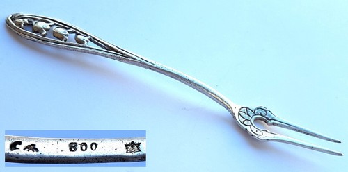 Fourchette antique servir - fourchette, /