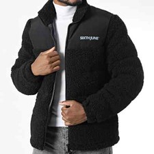 Veste zippée noire M22968MOW