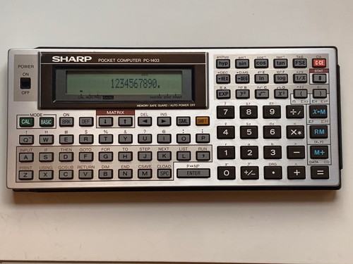 Sharp 1403 - sharp, pc-1403
