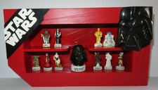 STAR WARS Édition Limitée DART VADER Rare SET 11 FIGURE 3cm Porcelaine FEVES