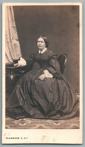 Cdv femme élégante - cdv,