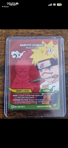 Carte naruto mythos japon expo - mythos,