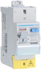 Interrupteur différentiel hager CDS764F SanVis 63A 30mA type AC auto 230V