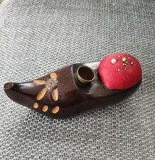 SABOT EN BOIS VERNI PORTE
