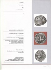 CAHIERS ROMANDS DE NUMISMATIQUE 6 : MONNAYAGES ALLOBROGES
