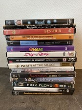 lot 16 dvd concert film musique divers 