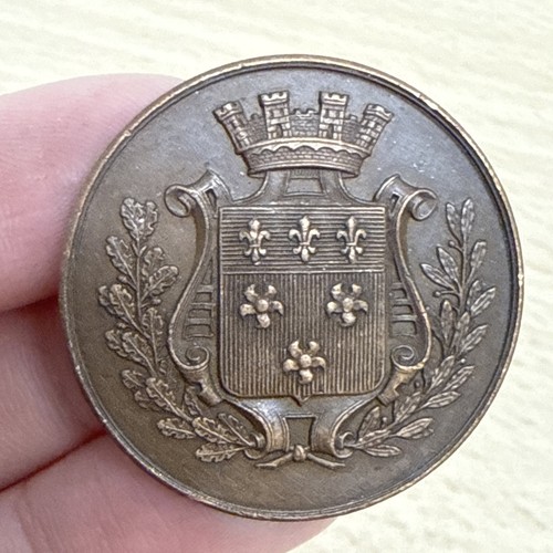 Médaille société française - société,