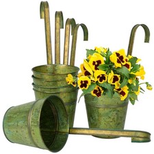 Lot de 6 Pots de Fleurs à