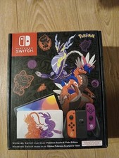 console nintendo switch oled, édition limitée Pokemon écarlate et violet