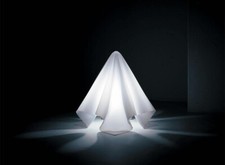 YAMAGIWA Shiro Kuramata Φ7 Lampadaire Abat-jour acrylique fait main LED 100V ...