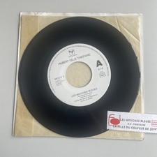Hubert Felix Thiefaine – Les Mouches Bleues Rare SP Jukebox avec étiquette 1985