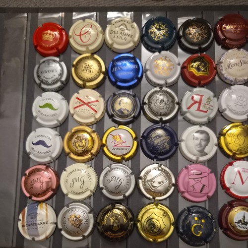 Lot capsules de champagne - 36,