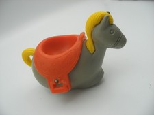 1975' Hasbro Vintage culbuto les BIDIBULES the Weebles accessoire Cheval