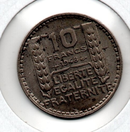 Francs turin 1948 sup - 10,