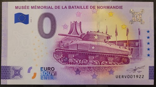 Billet euro souvenir musée - billet,
