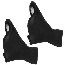  1 paire de couvre-chaussures de vélo coupe-vent couvre-chaussures à glissière