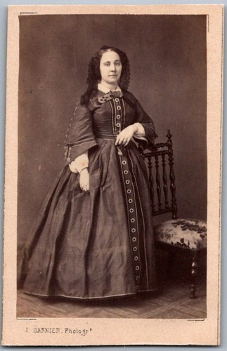 Cdv 1865 femme aux - 1865,