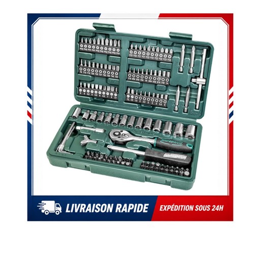Coffret douilles embouts - coffret, et