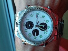 Citizen Vintage Collection AI3577-53E CHRONOGRAPH ALARM Rare Montre NOS Orologio