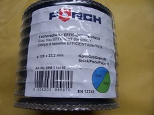 10 disques à lamelles Ø 125mm bleu pour inox, acier grain 80 en promo