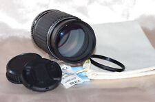 Objectif 200mm f4 SMC PENTAX, avec bouchons, filtre, pare-soleil et housse, TBE