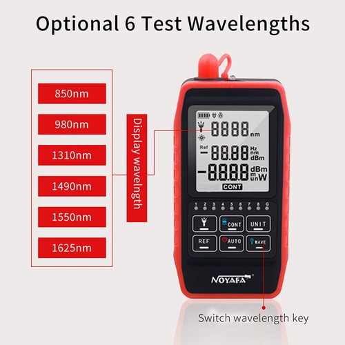 Noyafa optical power meter - optical,